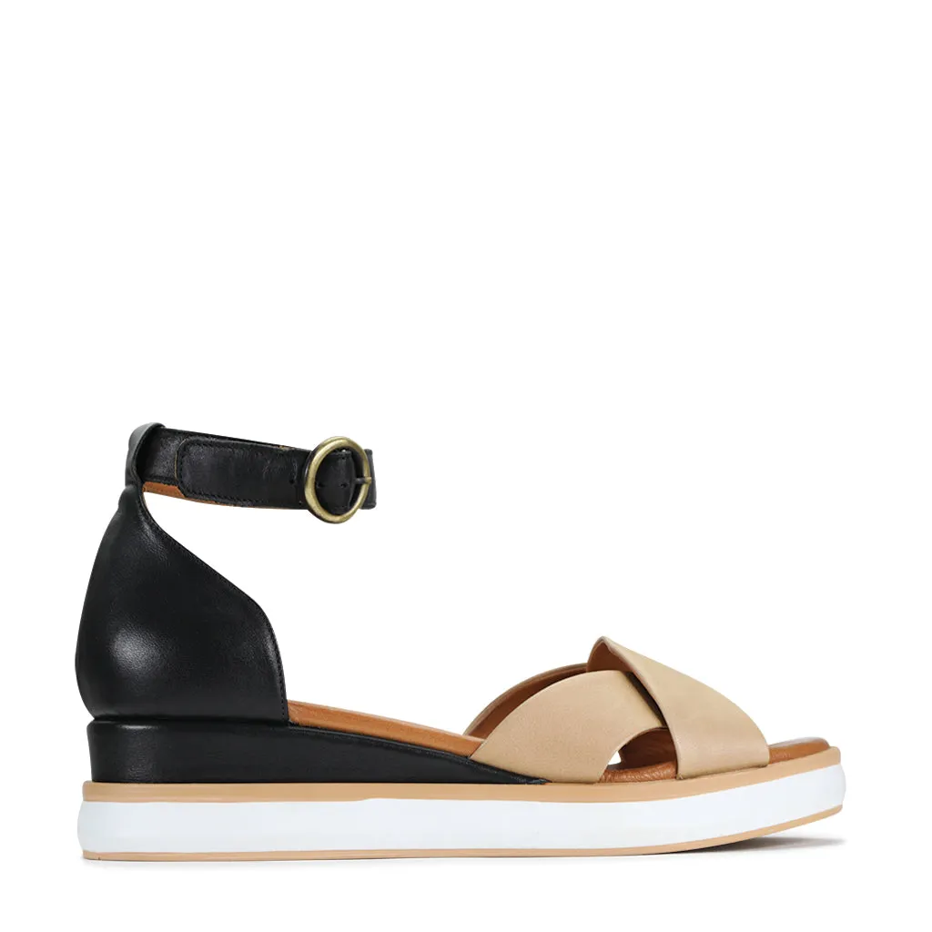 Ista Leather Sandals travelers' mules