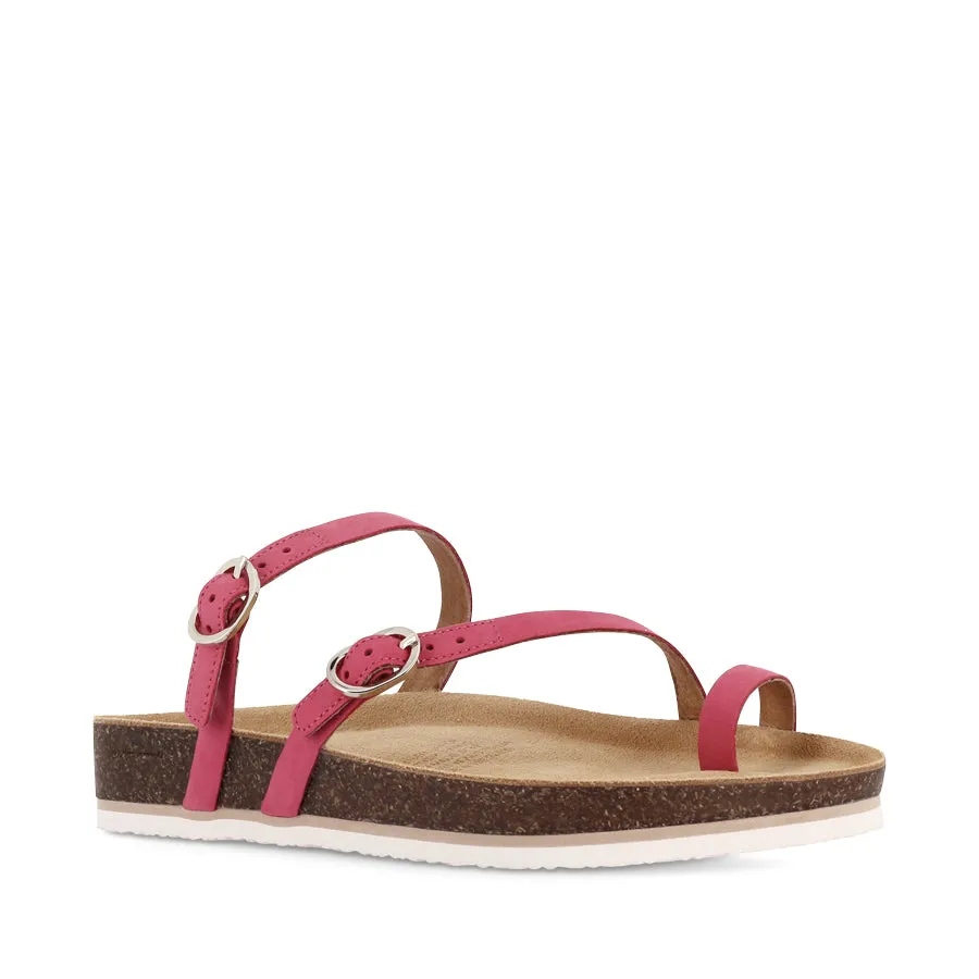 BLAKE - HOT PINK NUBUCK strap - type
