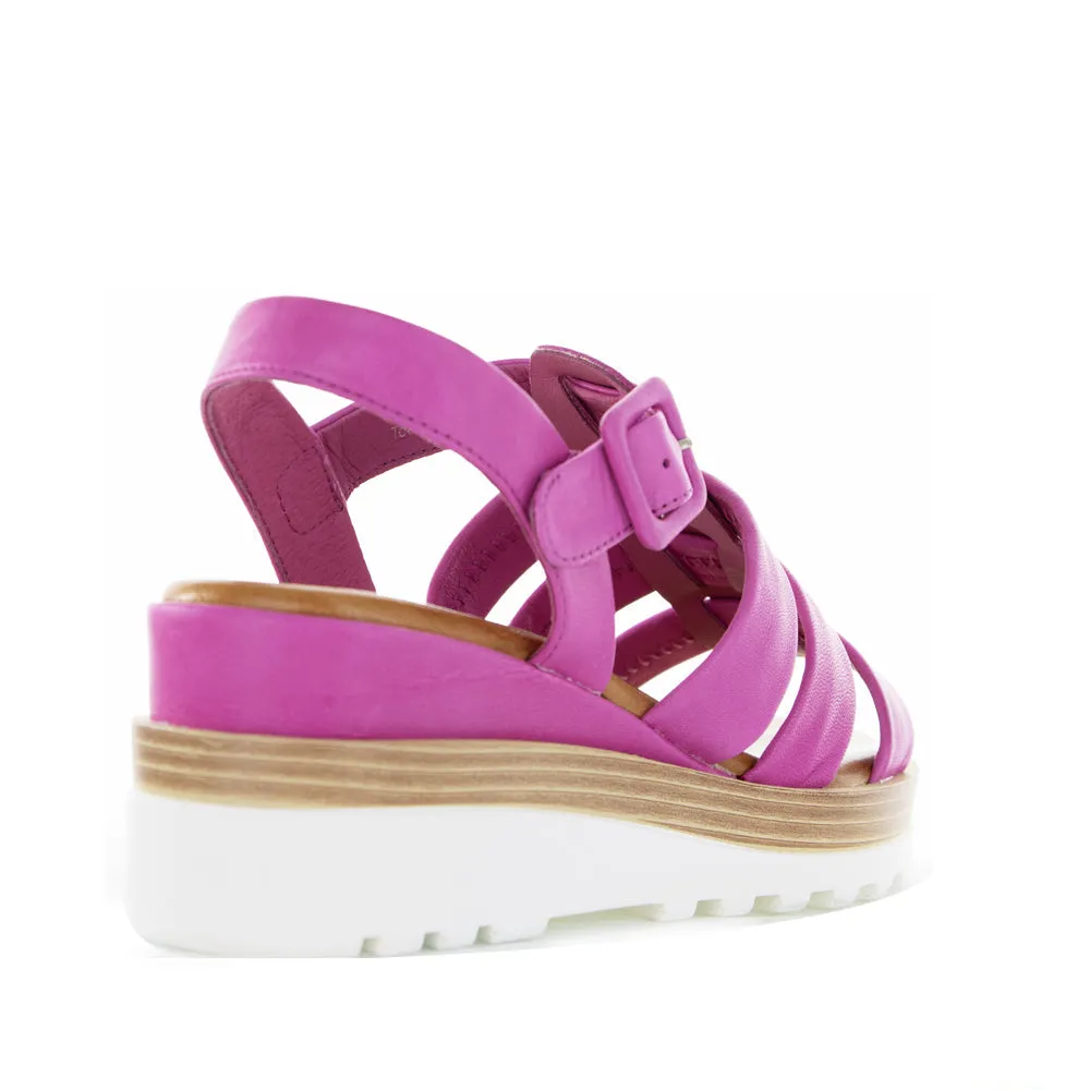 Retro-inspired support LE SANSA TOAST HOT PINK