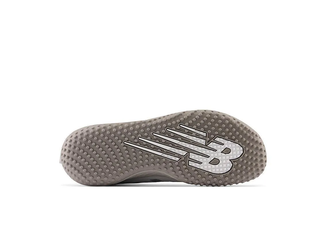 New Balance Men's Fresh Foam 3000 V6 Turf Baseball Shoes - Grey with White - T3000TG6 Adaptive design