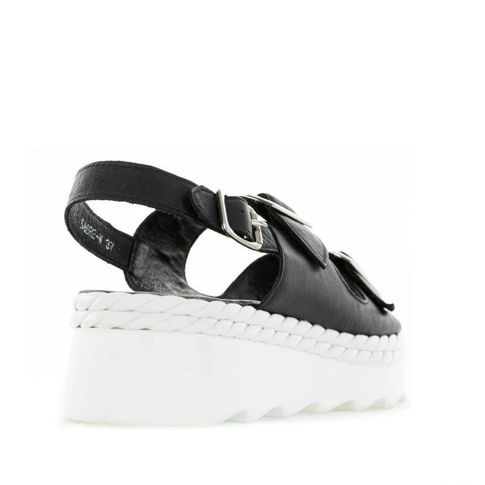 ALFIE & EVIE SABRE BLACK Fashionable Comfort