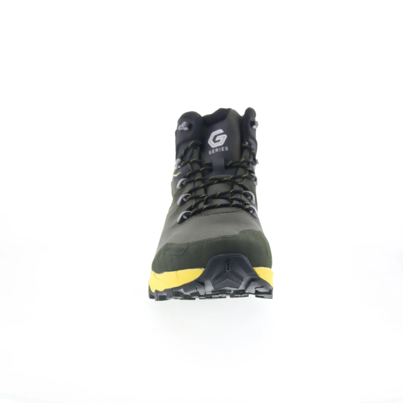 Warm Interior Elastic Band Inov-8 Roclite Pro G 400 GTX V2 001073-OLBKYW Mens Green Hiking Boots