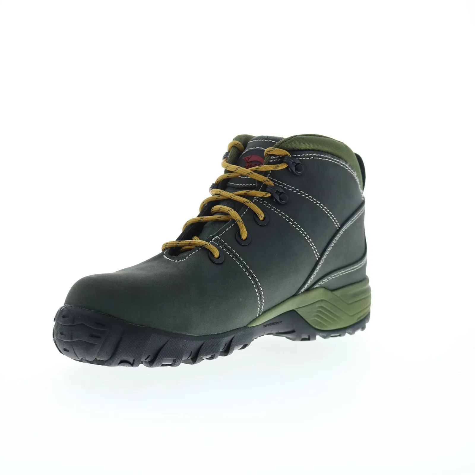 Avenger Trek Alloy Toe Electrical Hazard WP A7201 Mens Green Work Boots Comfort And Durability Traction Sole
