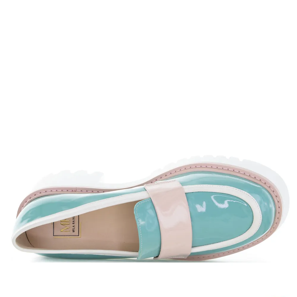 MILA RAINE WILLA JADE Hill Path Stylish Slip-Ons
