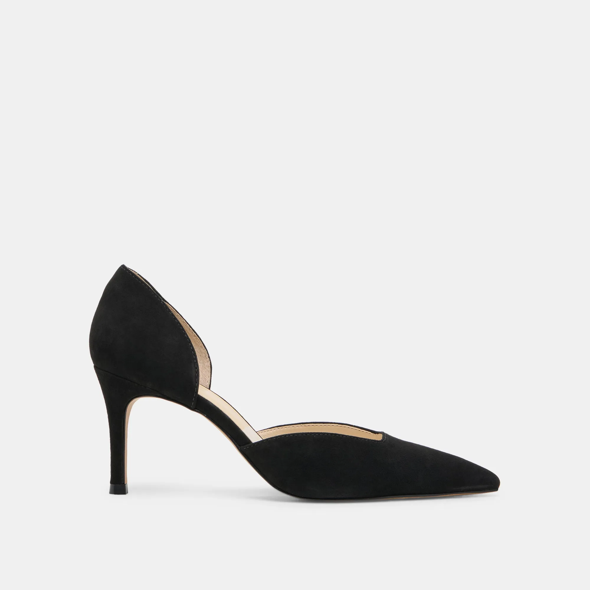 ELOY HEELS ONYX SUEDE casual daily wear