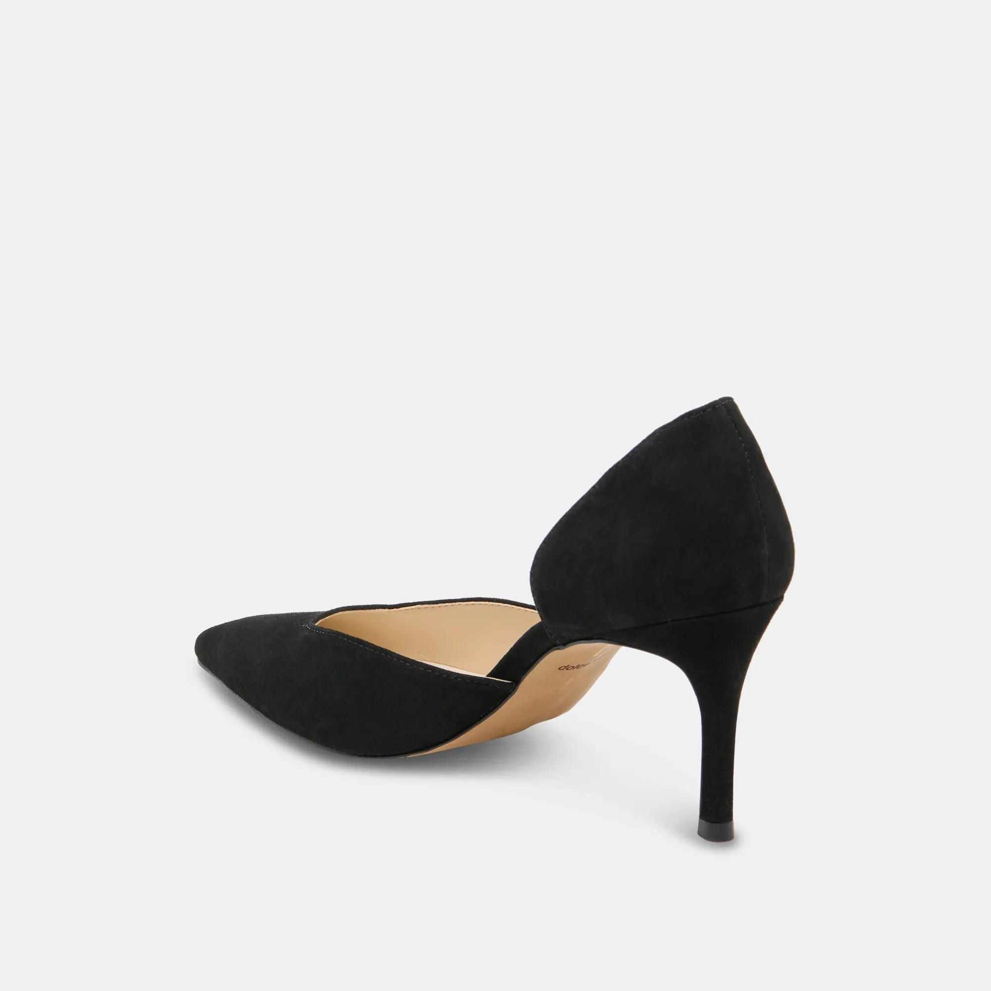 Dressy Stilettos ELOY HEELS ONYX SUEDE