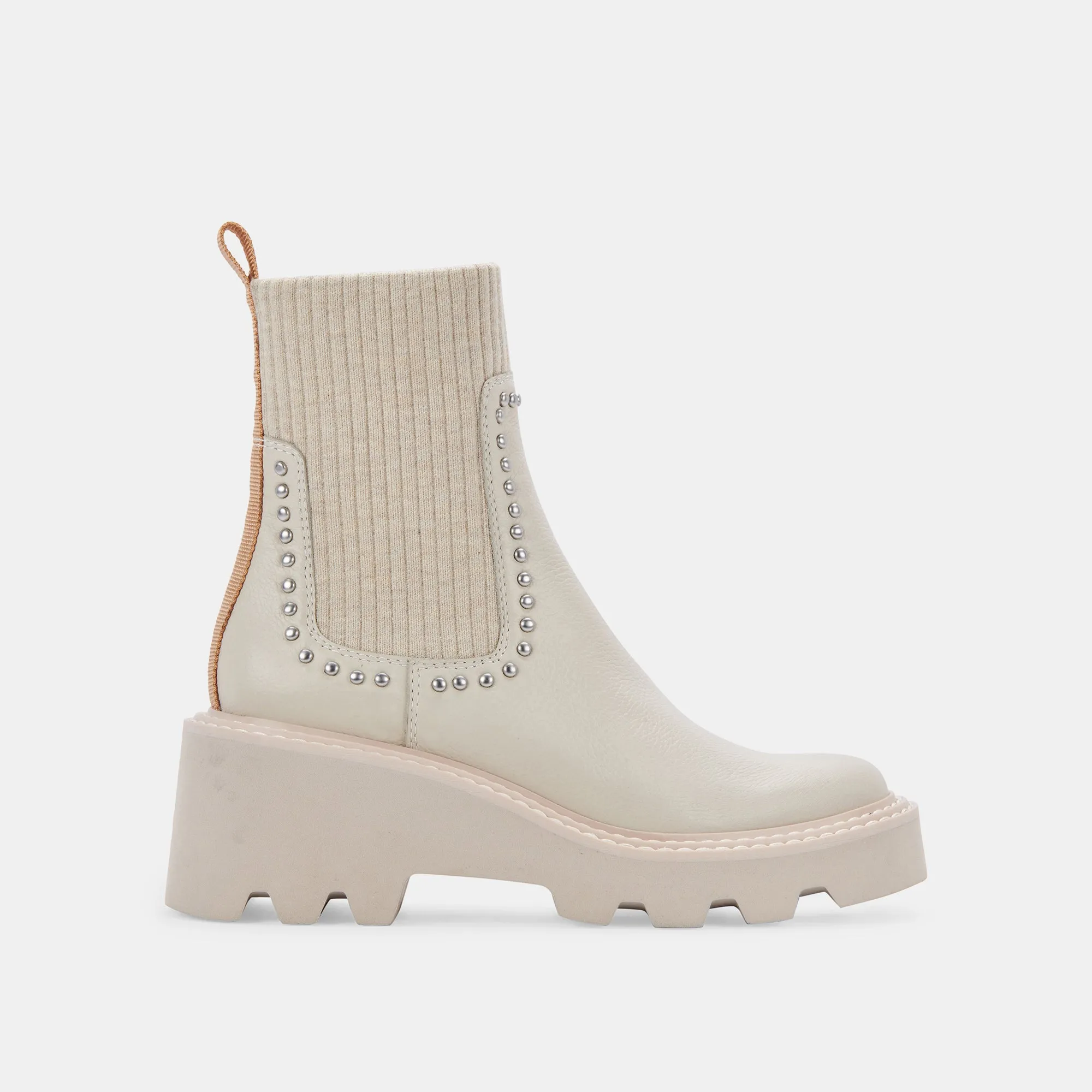 HOVEN STUD H2O BOOTS IVORY LEATHER Daily Utility Outdoor Freedom