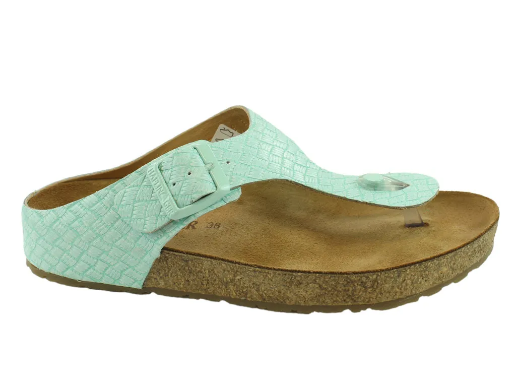 Gift Easy Size 38/UK5 only - Haflinger Sandals Memphis Mint