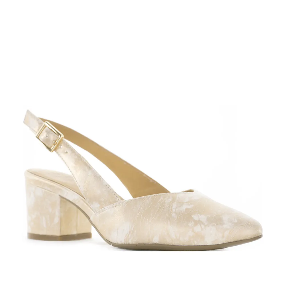 ZIERA VEERA SMUDGE METAL Comfort Outsole