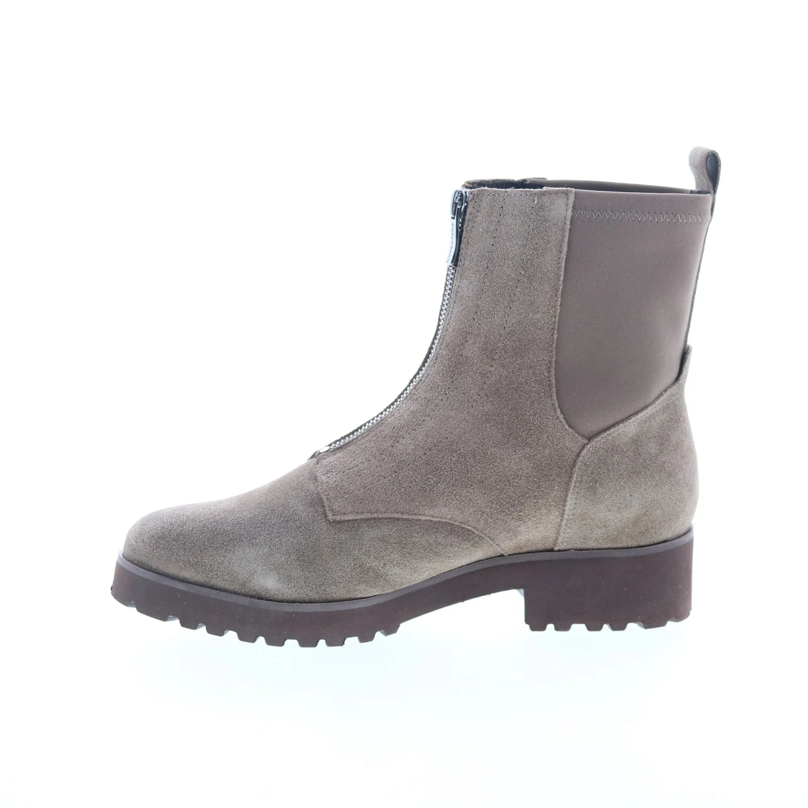 Water Line Easy Spirit Willet SEWILLET Womens Gray Wide Suede Casual Dress Boots