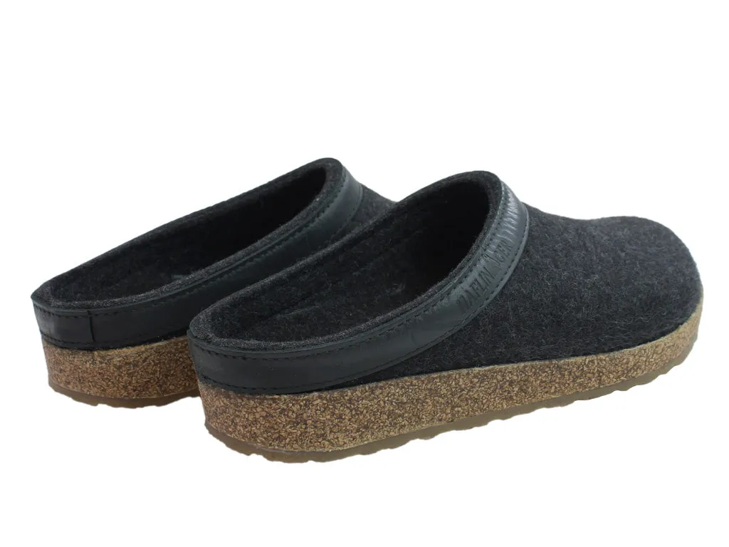 Haflinger Clogs Grizzly Torben Graphite Urban Walk Earth Tone