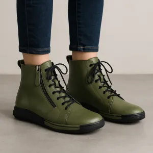 LE SANSA VINO OLIVE Urban Casual Non Slip