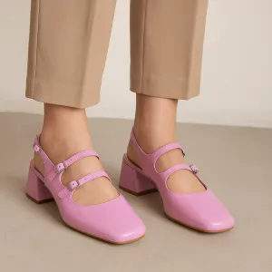 tennis - style BRESLEY SPITFIRE PINK PATENT