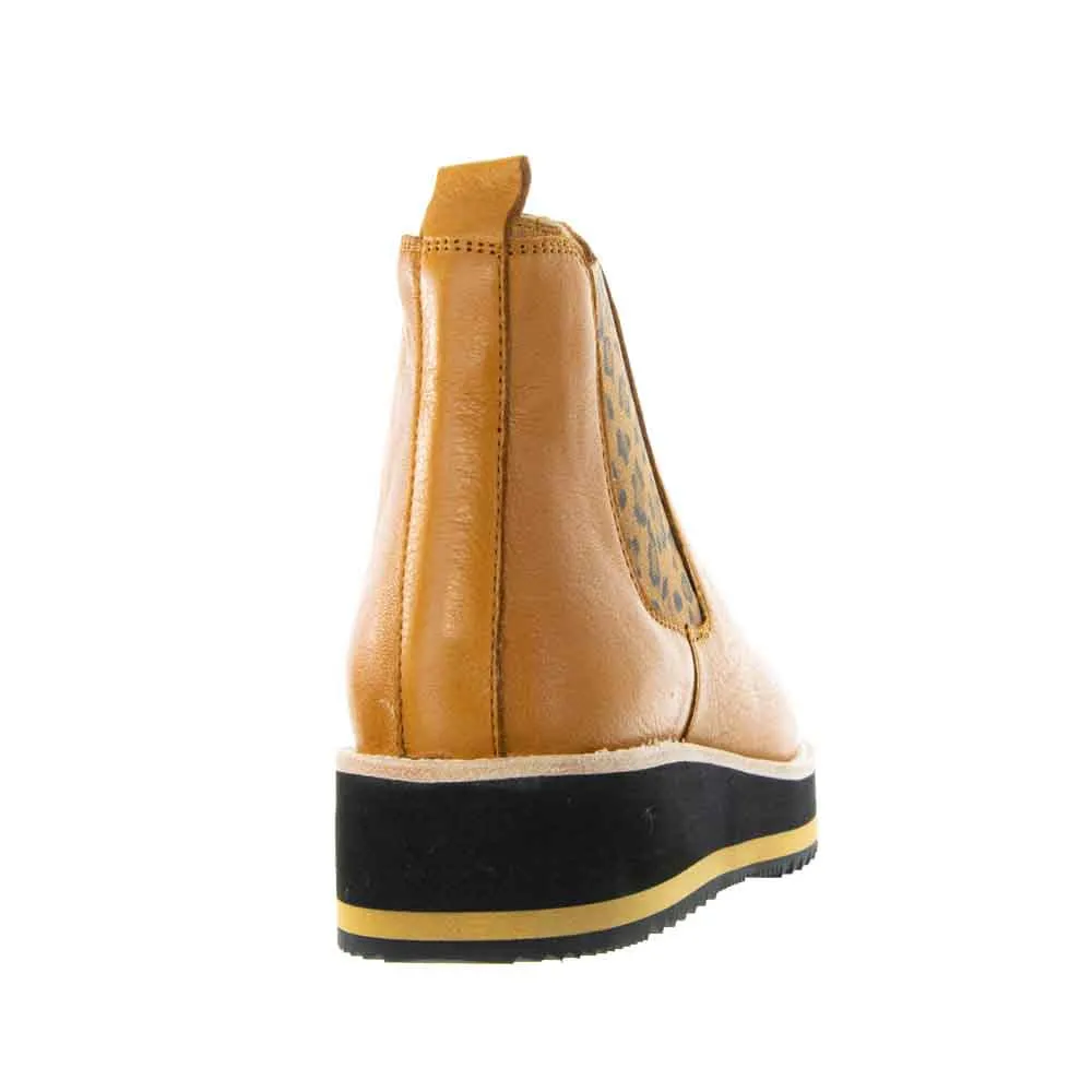 LESANSA STING TAN LEOPARD snowy - day shoes All-day Traction