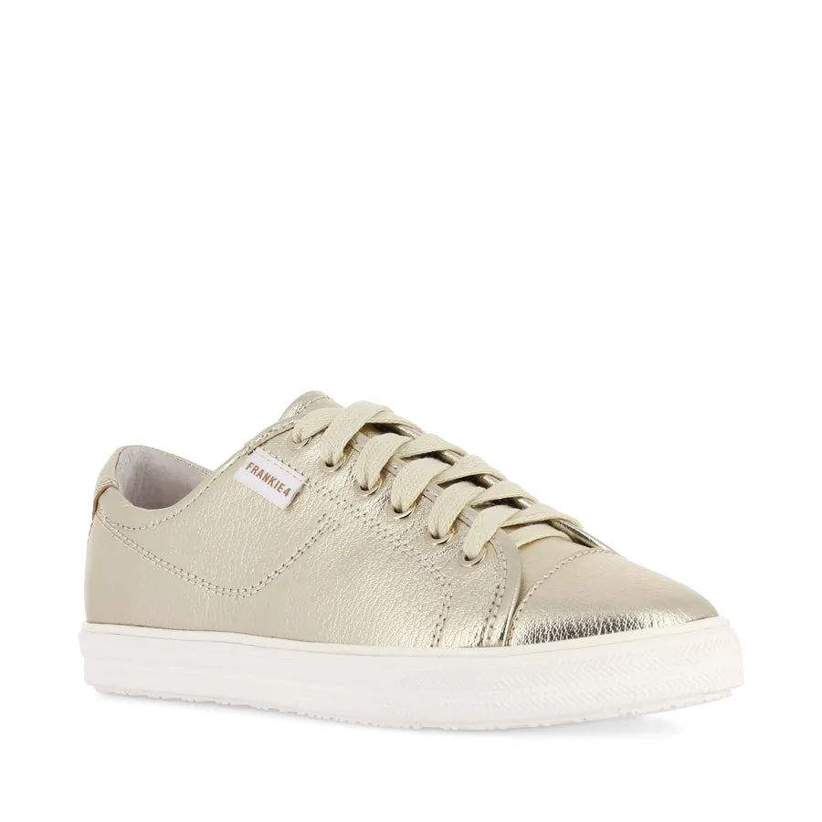 NAT III - GOLD TUMBLED LEATHER Flexible Support Fresh materials