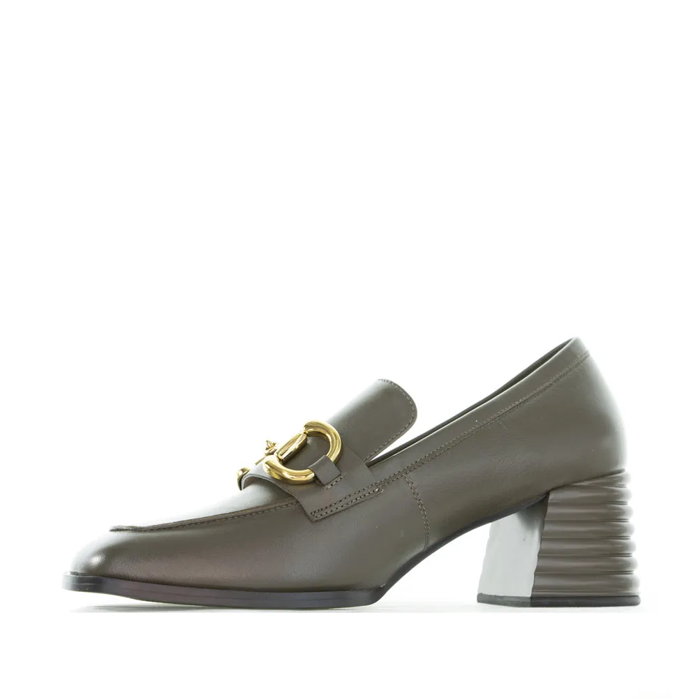Bridal Stiletto Shoes Reinforced toe MILA RAINE CLICHE OLIVE