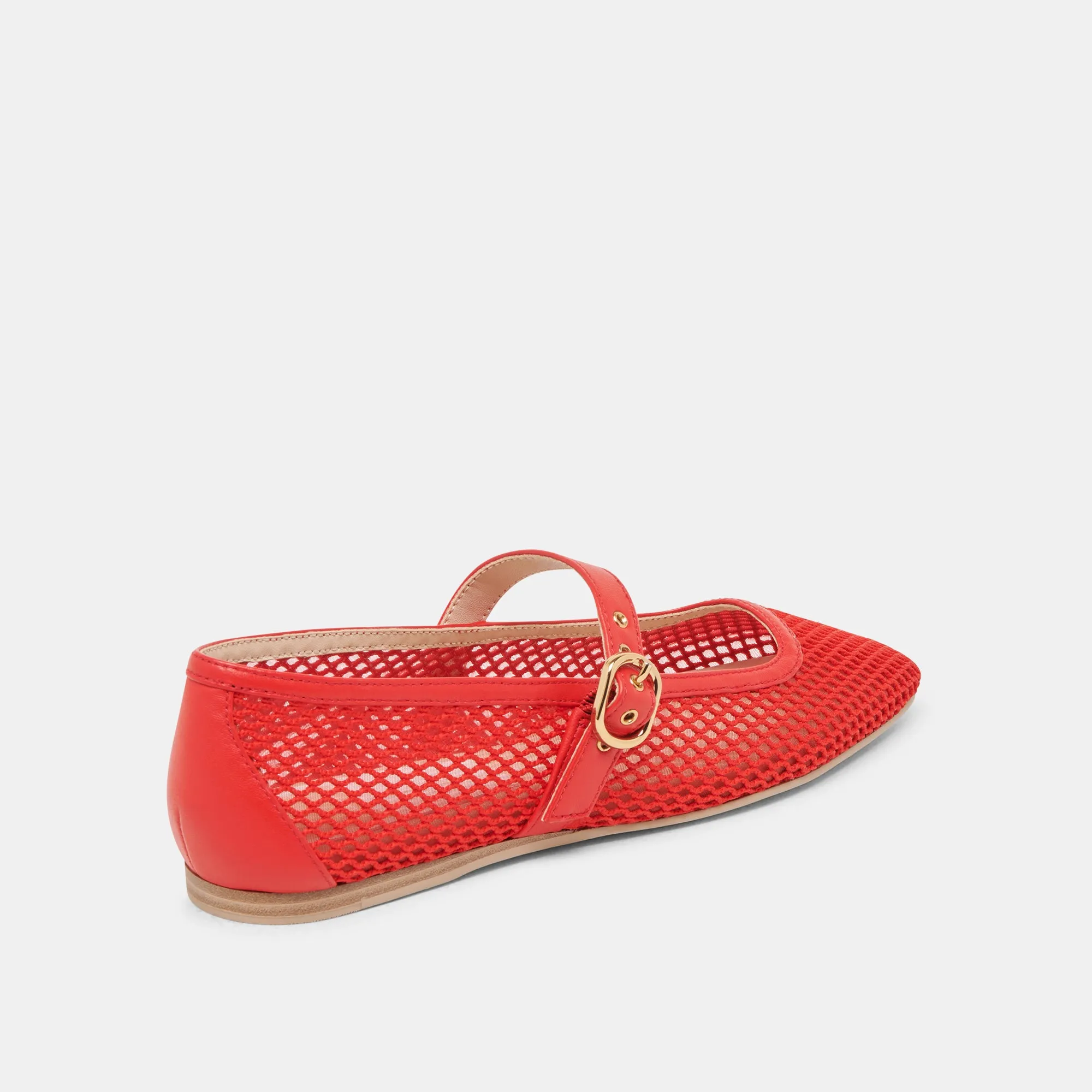 work commute Sea Glow RODNI MESH BALLET FLATS CHILI WOVEN MESH
