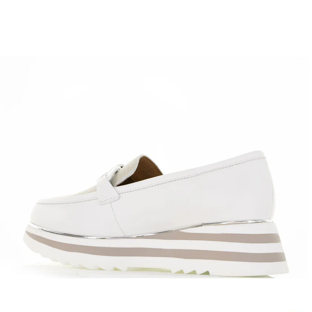 Slip On Easy ALFIE & EVIE HITCH WHITE GREY