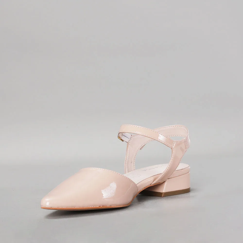 LE SANSA CORALIE NUDE PATENT Walk Ready Pure Comfort