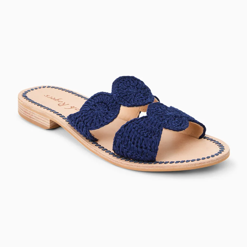 Laurin Crochet Sandal Stone Glam