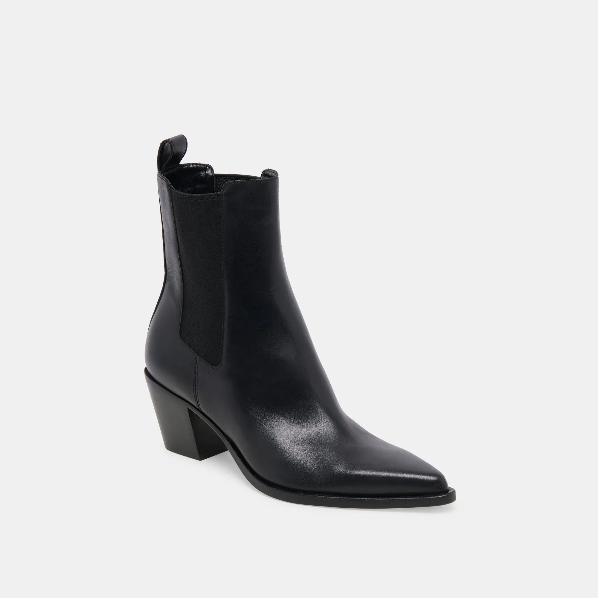SHADIE H2O BOOTIES BLACK LEATHER fashionable footwear