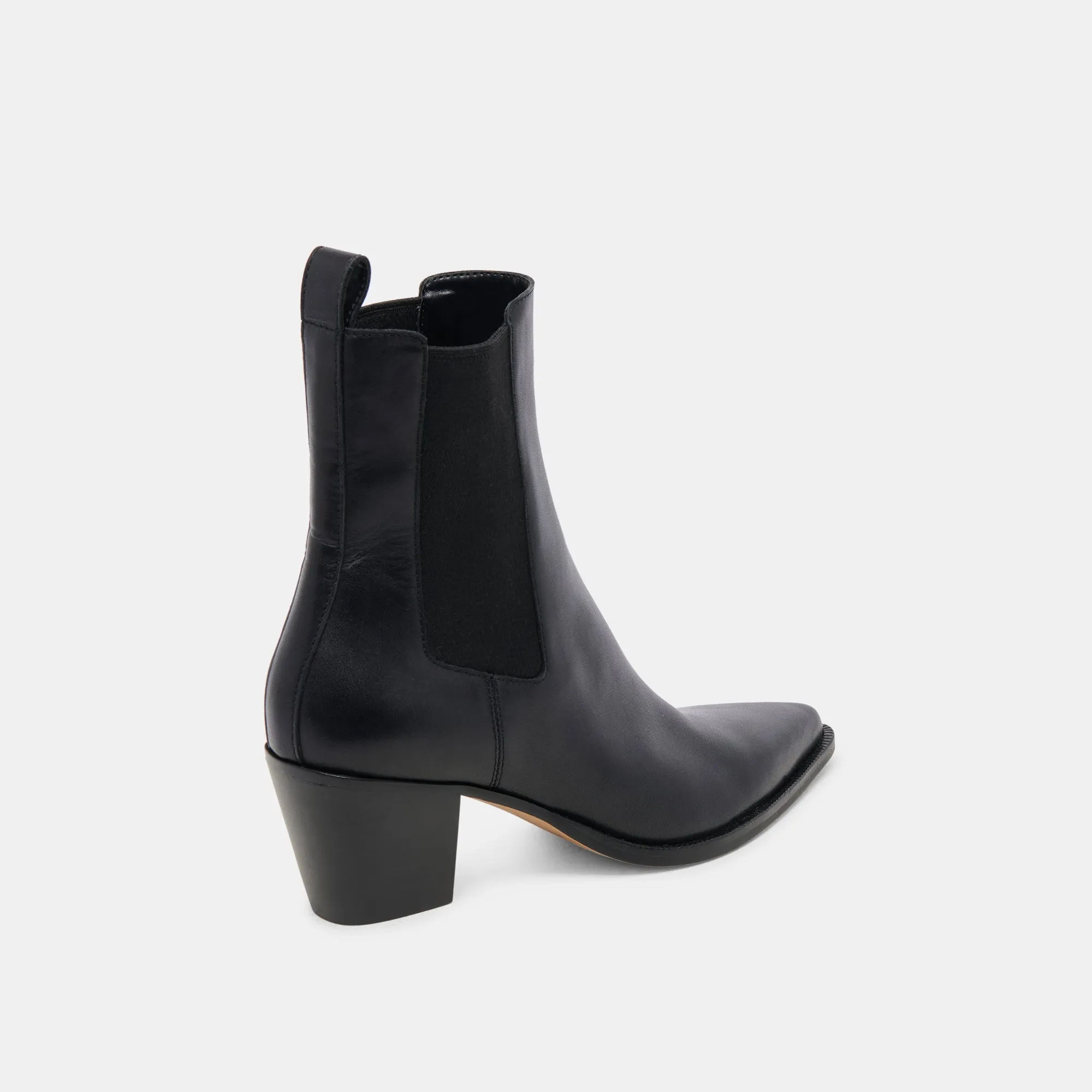 Airy Feel Minimalist Look SHADIE H2O BOOTIES BLACK LEATHER