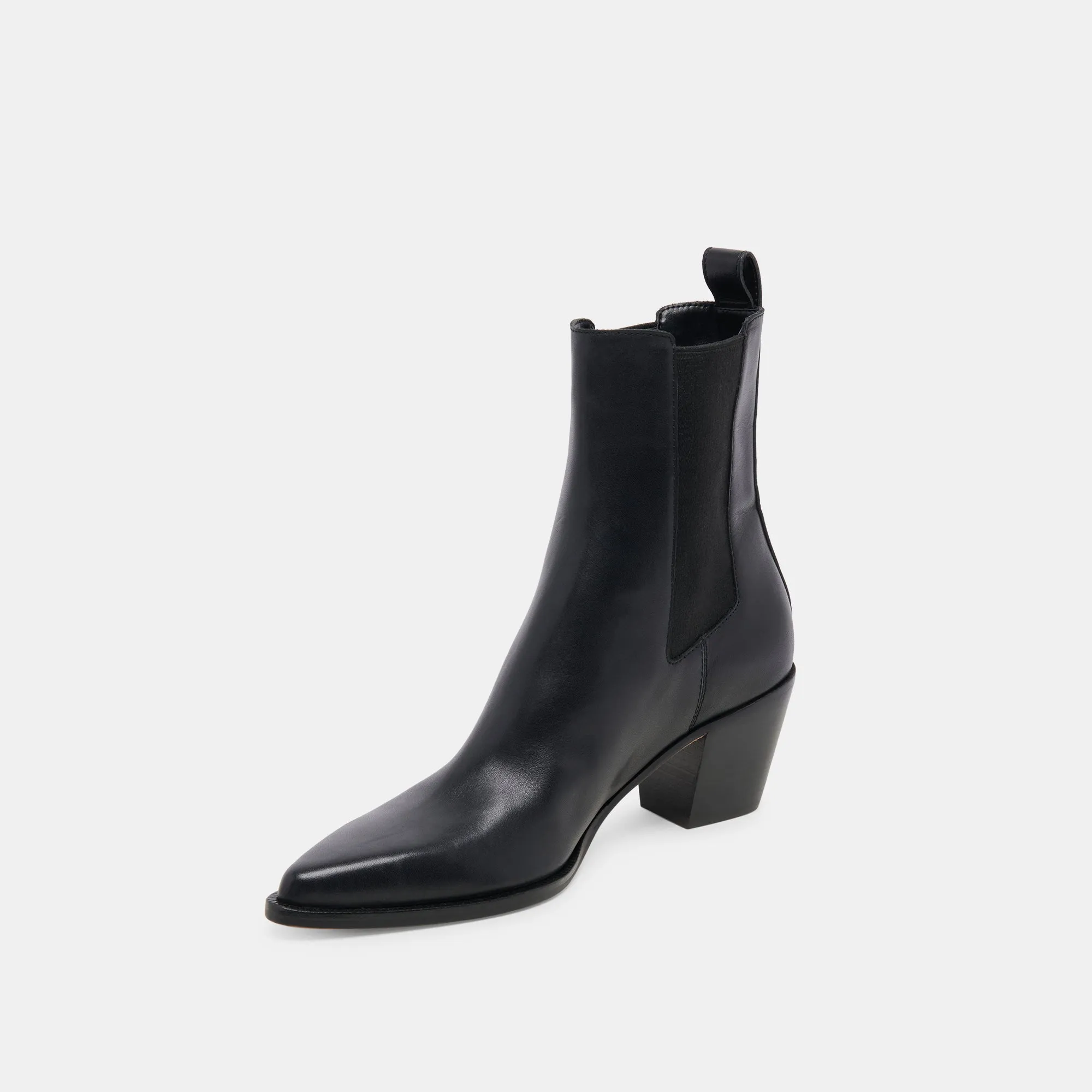 Energy return Rubber Sole SHADIE H2O BOOTIES BLACK LEATHER