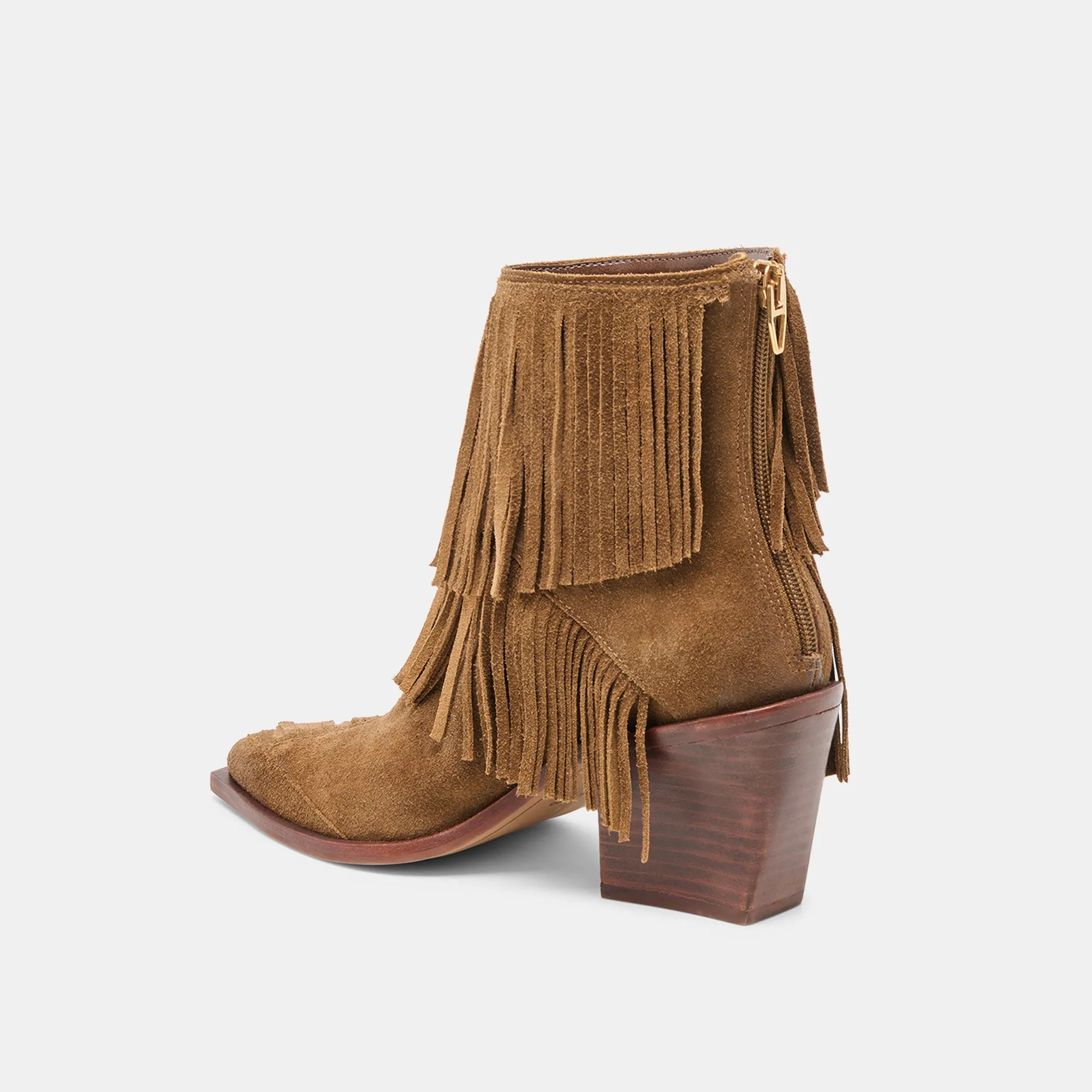 Shopping Lover TOREY BOOTIES CHESTNUT SUEDE