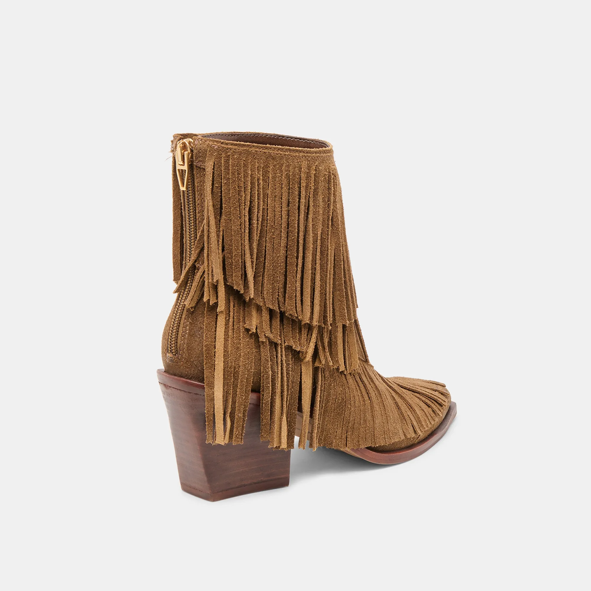 Deep Tread TOREY BOOTIES CHESTNUT SUEDE