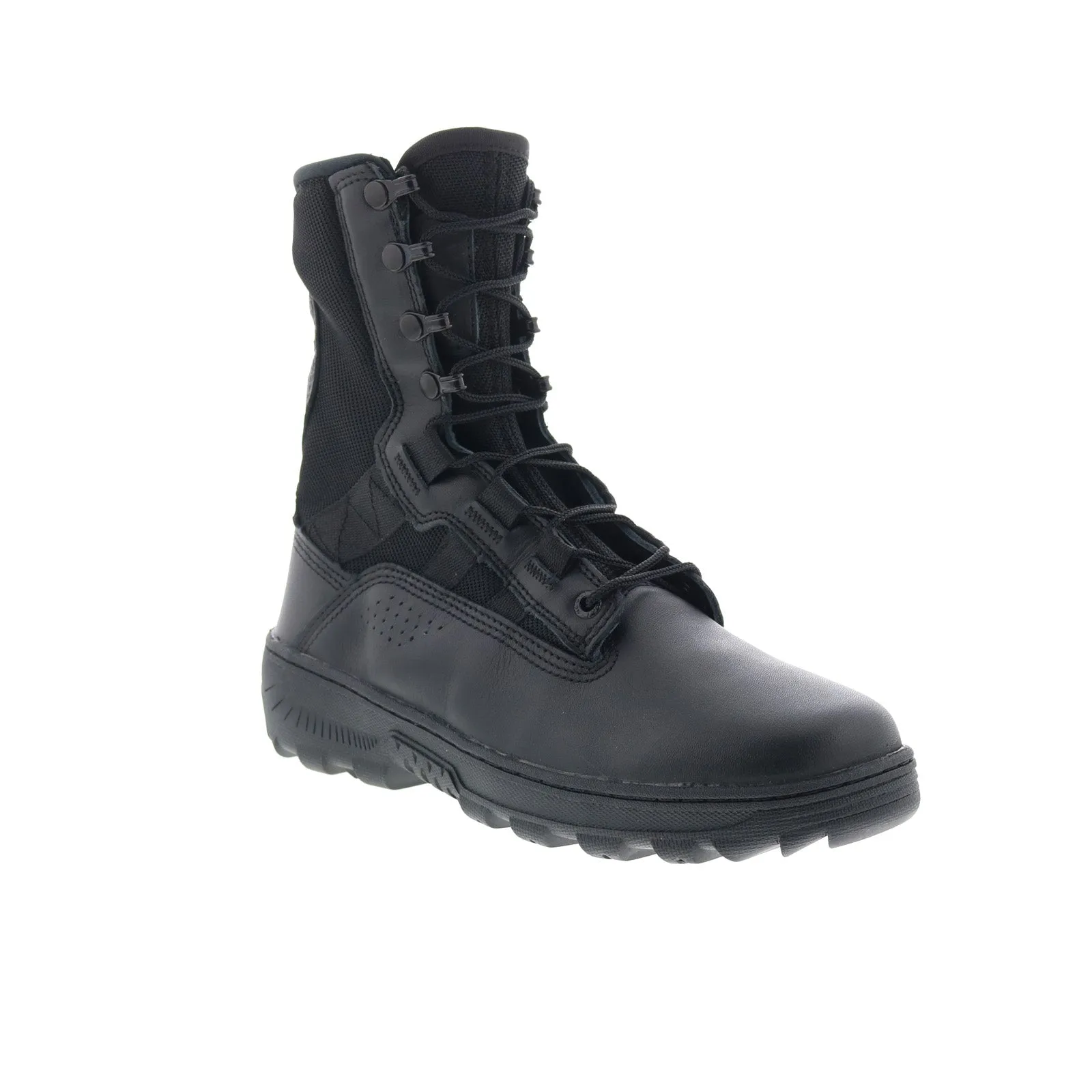 Rocky Havoc RKD0076 Mens Black Leather Lace Up Tactical Boots Ankle Support Construction Grade