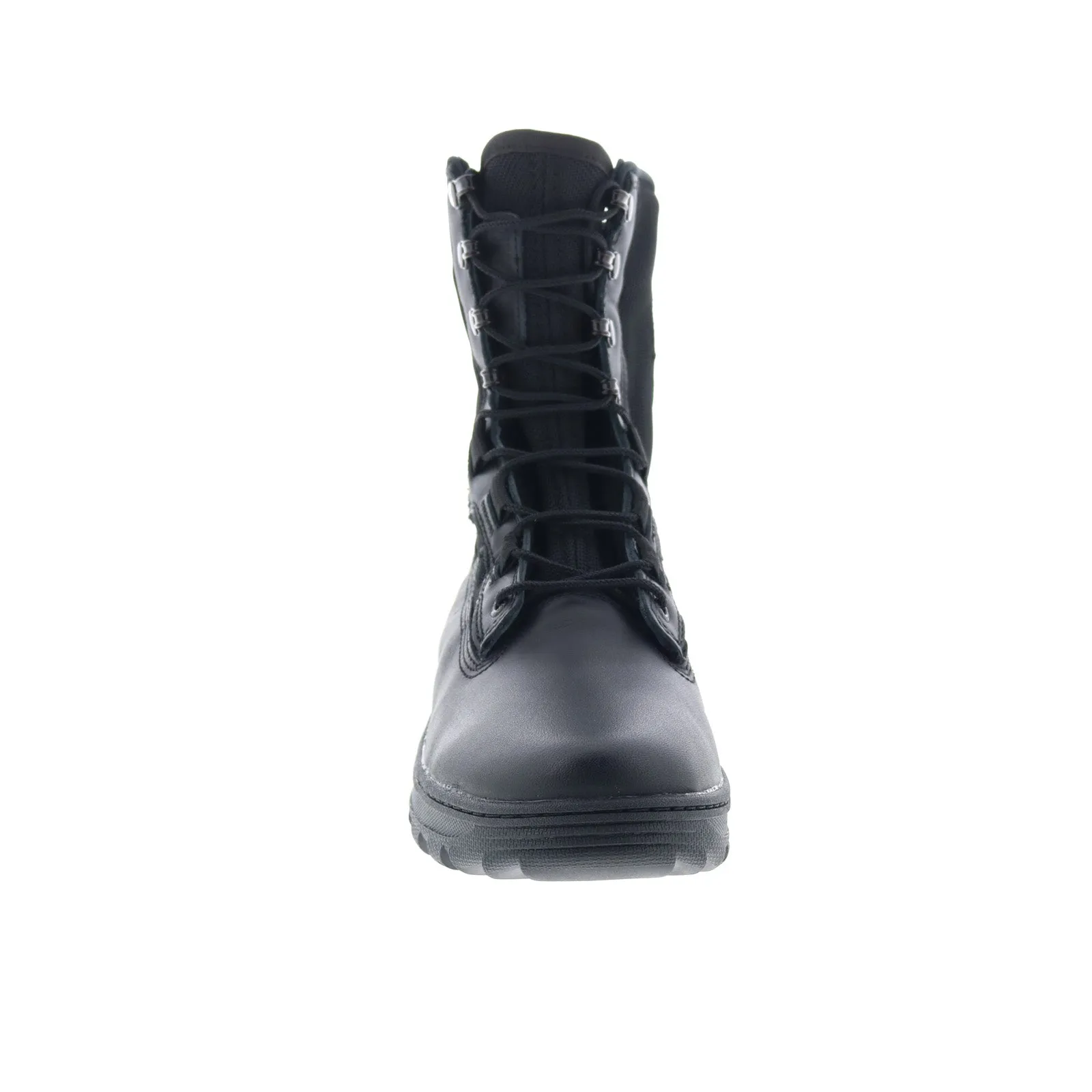 Urban Fashion Stylish Look Rocky Havoc RKD0076 Mens Black Leather Lace Up Tactical Boots