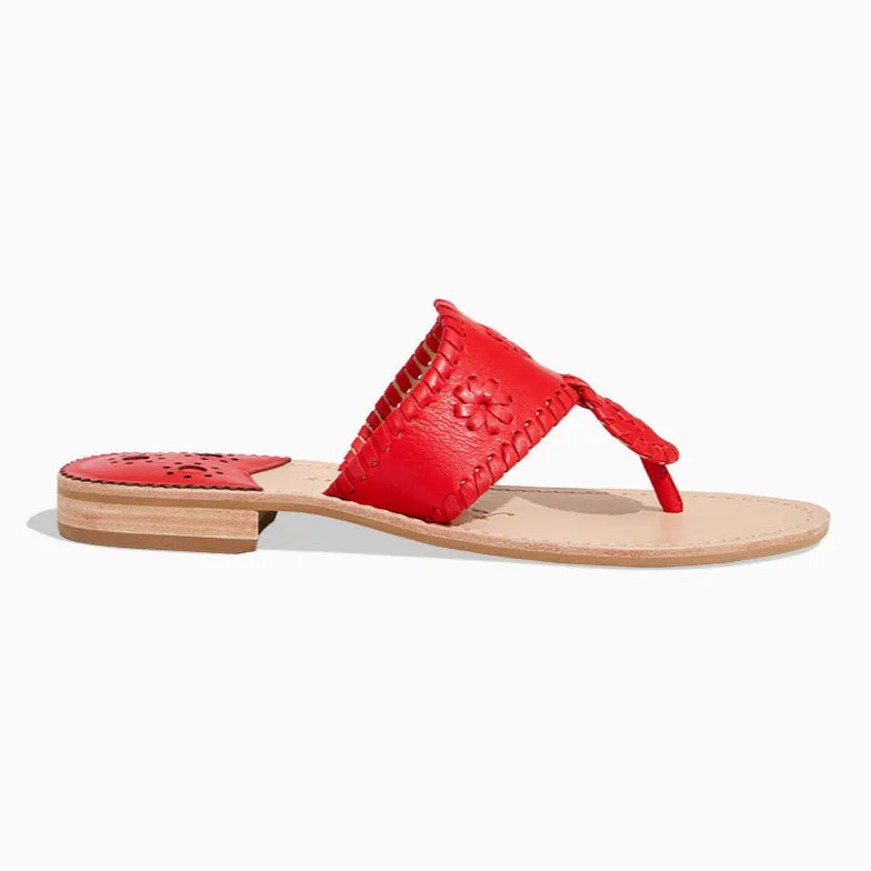 Leather Soul Step Jacks Leather Flat Sandal