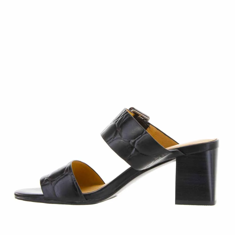 shock - absorbing sole Round - toe Bresley Asoto Black Cro