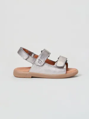 Solar Infant Strap Sandal Pewter Moon Beach Chic
