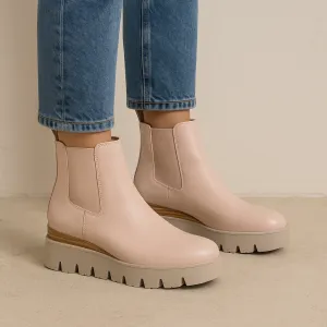 impact-resistant Comfortable bend DJANGO & JULIETTE REVEL DARK NUDE TAUPE SOLE