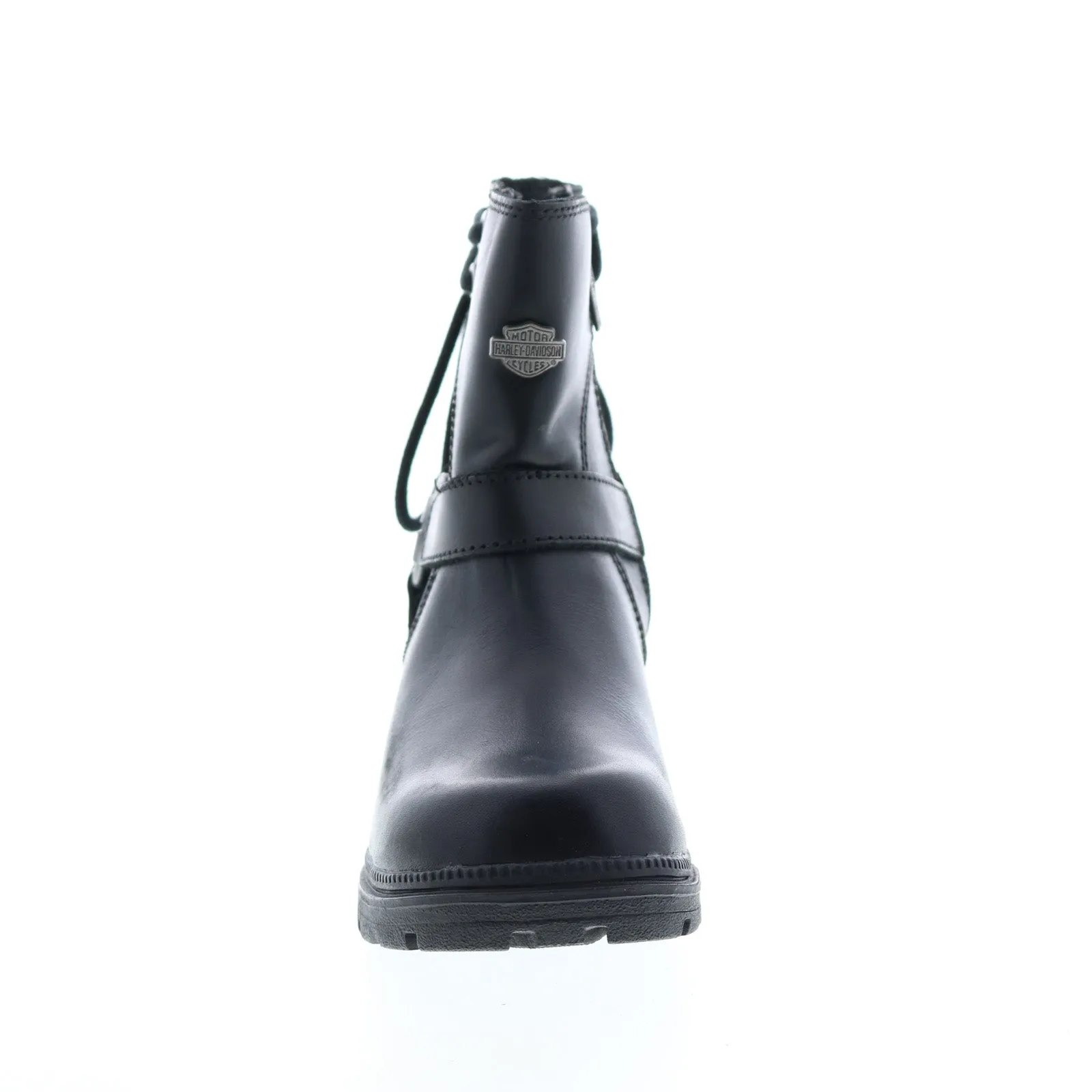 Removable Harley-Davidson Tegan 5" Back Lace Harness Womens Black Motorcycle Boots