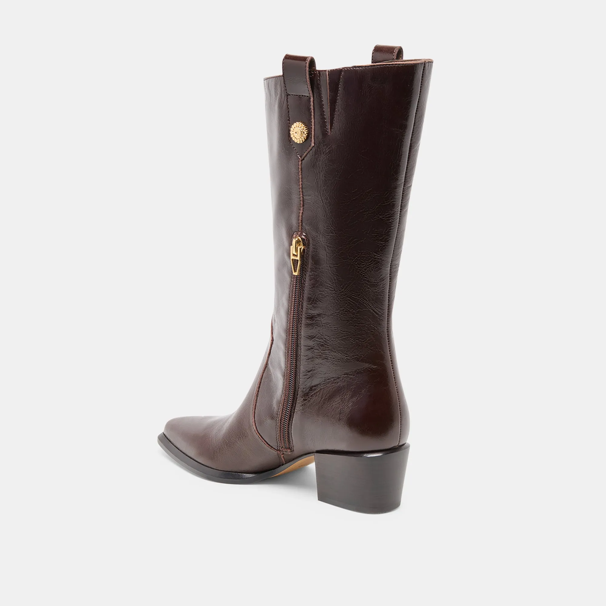 VERN BOOTS CHOCOLATE LEATHER Ultimate Wear Work Field