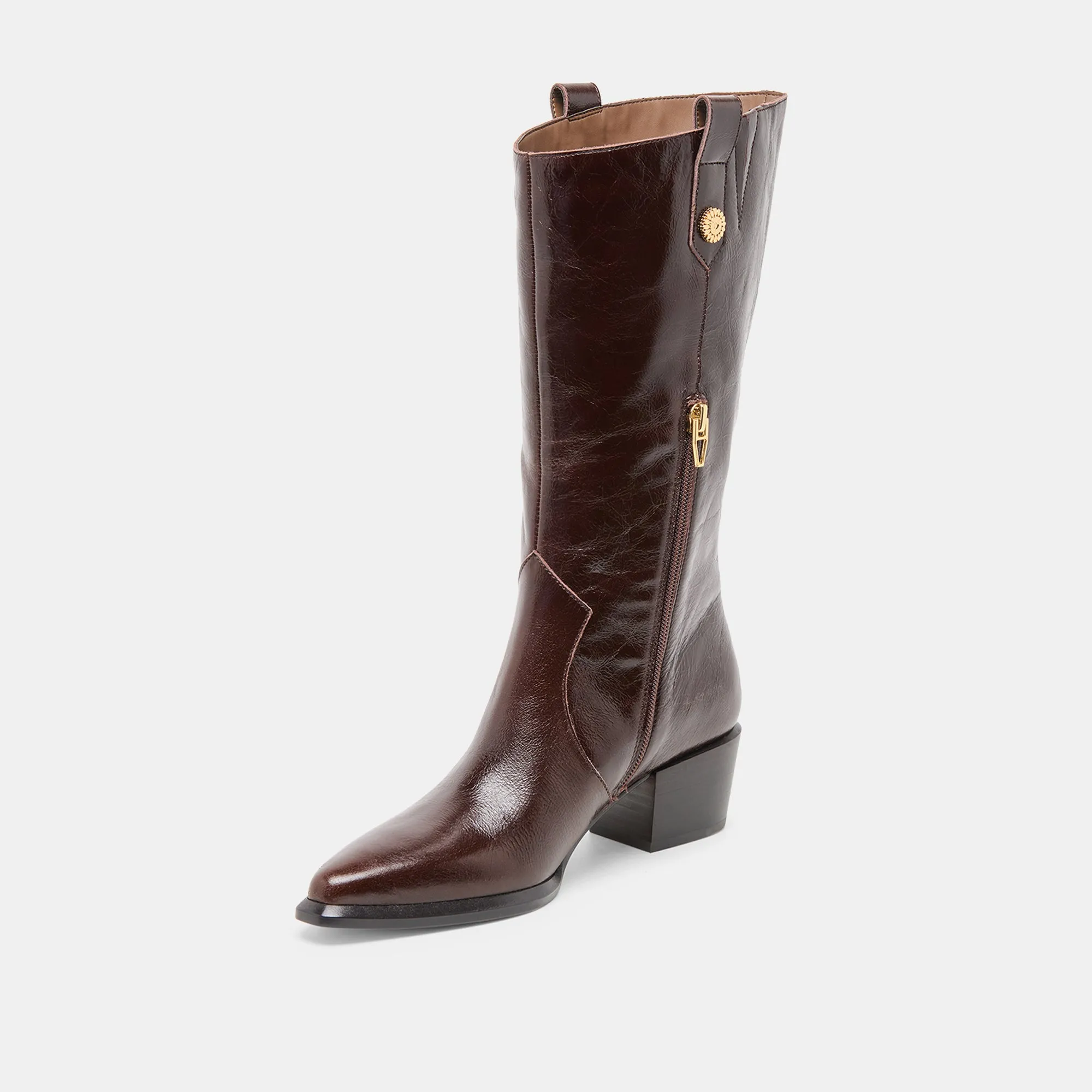 Practical Use VERN BOOTS CHOCOLATE LEATHER