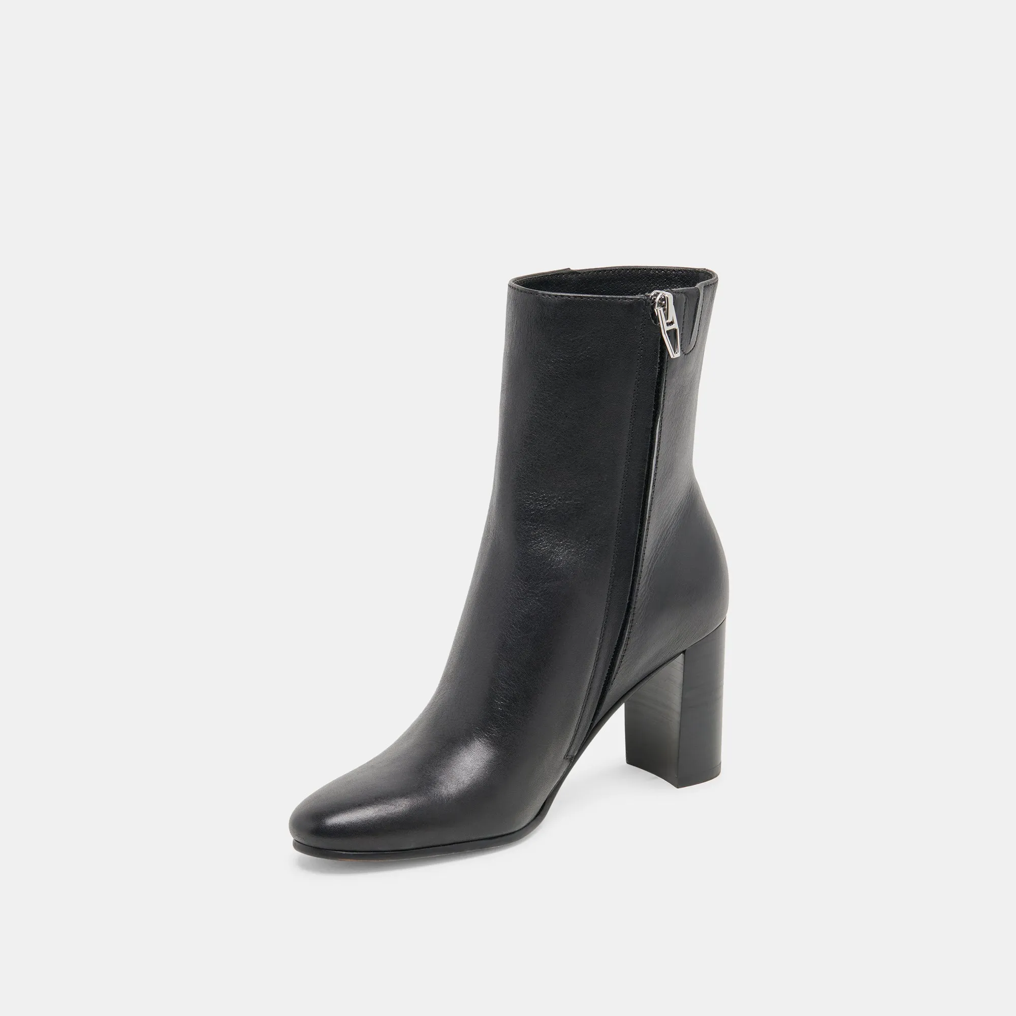 Casual Comfort Outdoor Purpose SUZY BOOTIES BLACK LEATHER