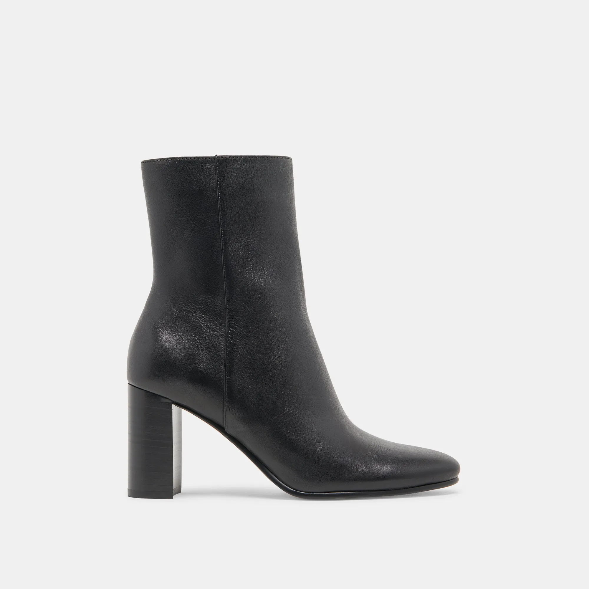 SUZY BOOTIES BLACK LEATHER City Wear