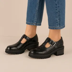 All-day Performance Luxe sole BRESLEY DERRY DUSKY PATENT