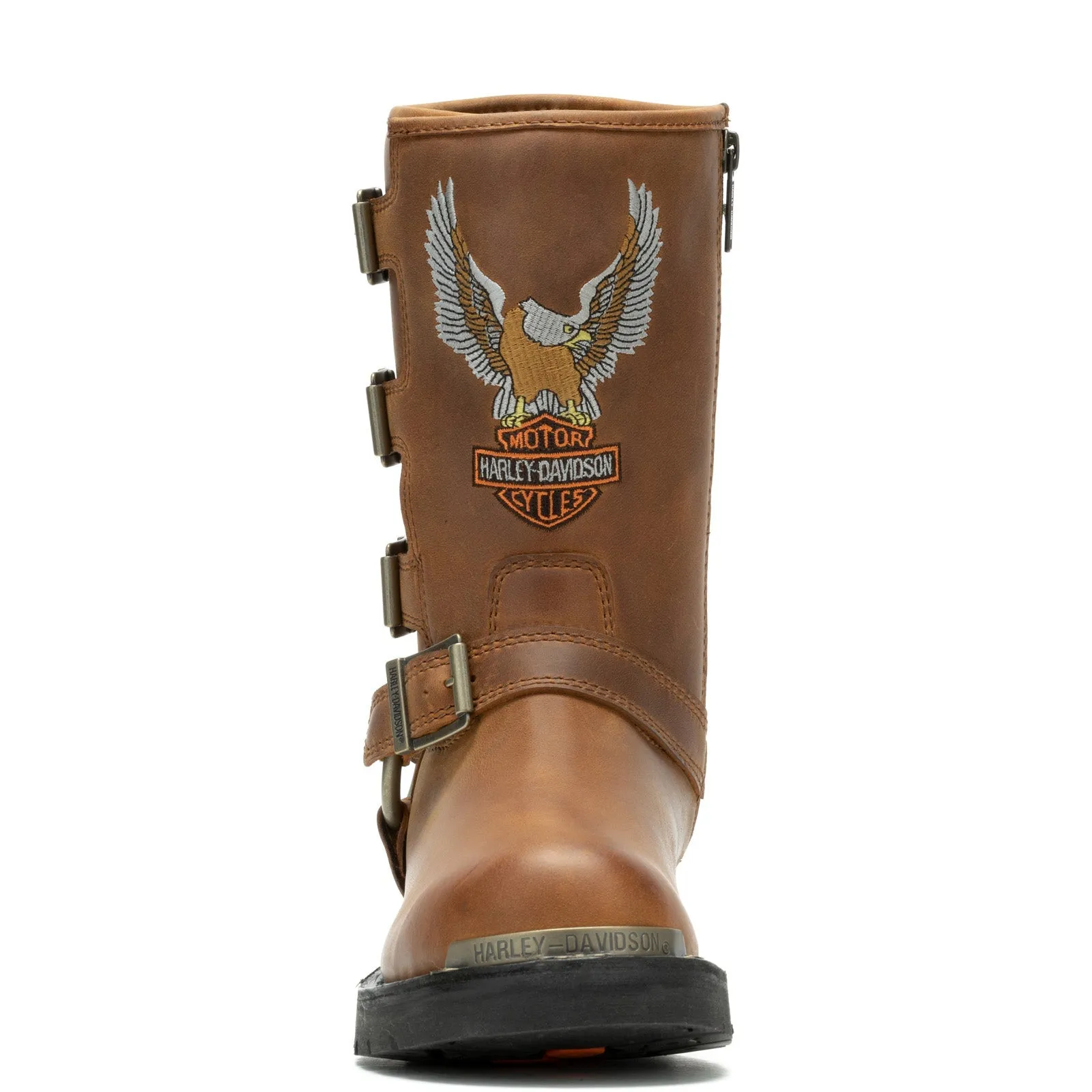 Harley-Davidson Corley D87306 Womens Brown Leather Motorcycle Boots Arch support