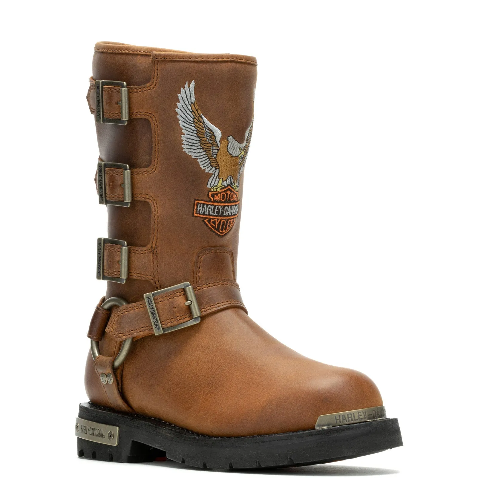 All-Purpose Footwear Supportive Fit Harley-Davidson Corley D87306 Womens Brown Leather Motorcycle Boots
