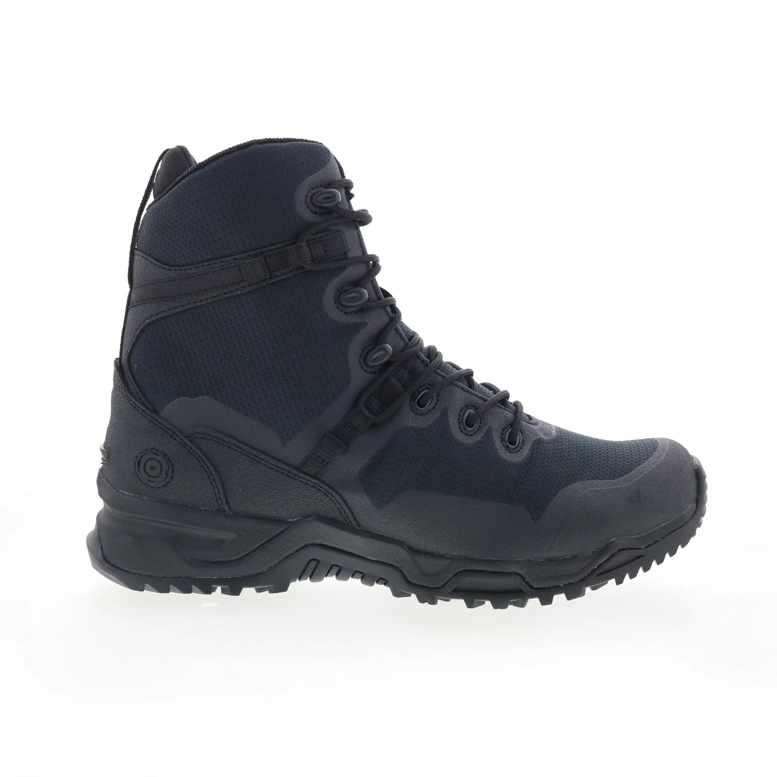 Original Swat Alpha Fury 8" EN 177001 Mens Black Wide Tactical Boots Frost resistant Metallic Accent