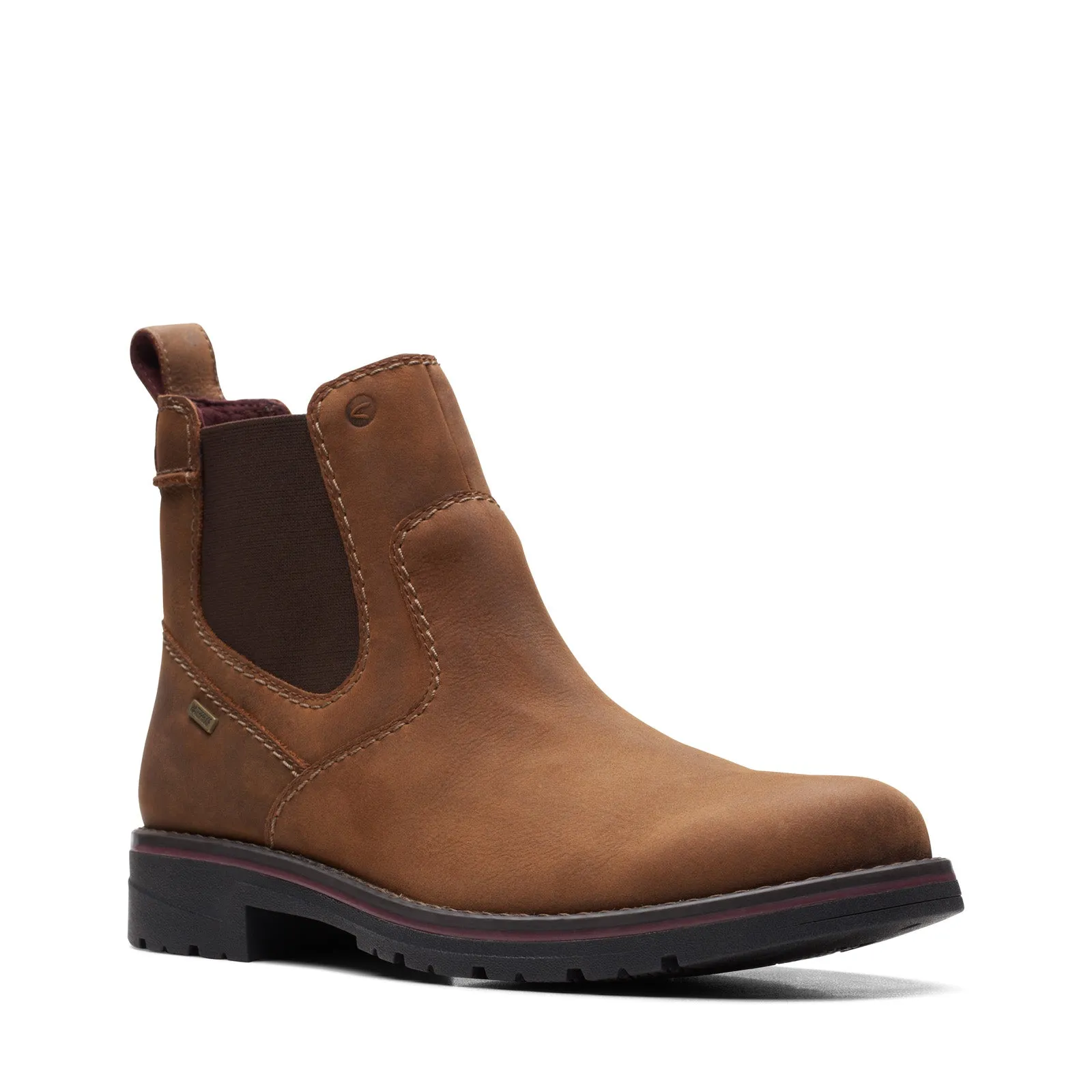 Rough Trail Thick Grip Clarks Morris Up 26162958 Mens Brown Wide Leather Slip On Chelsea Boots