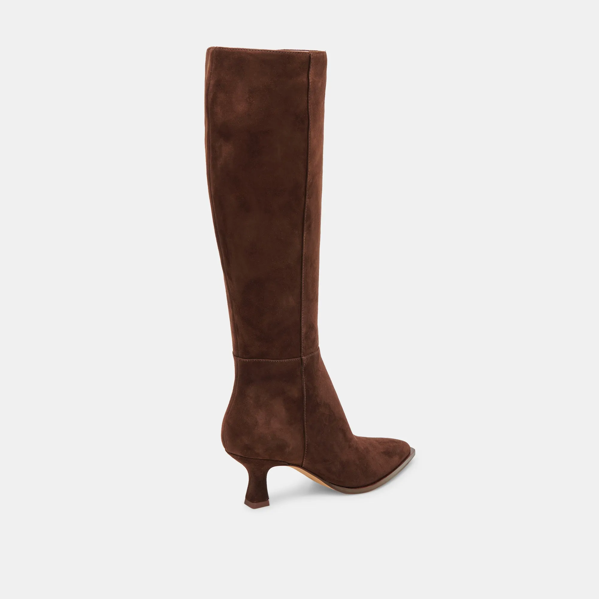 AUGGIE WIDE CALF BOOTS DK BROWN SUEDE Transitional Season