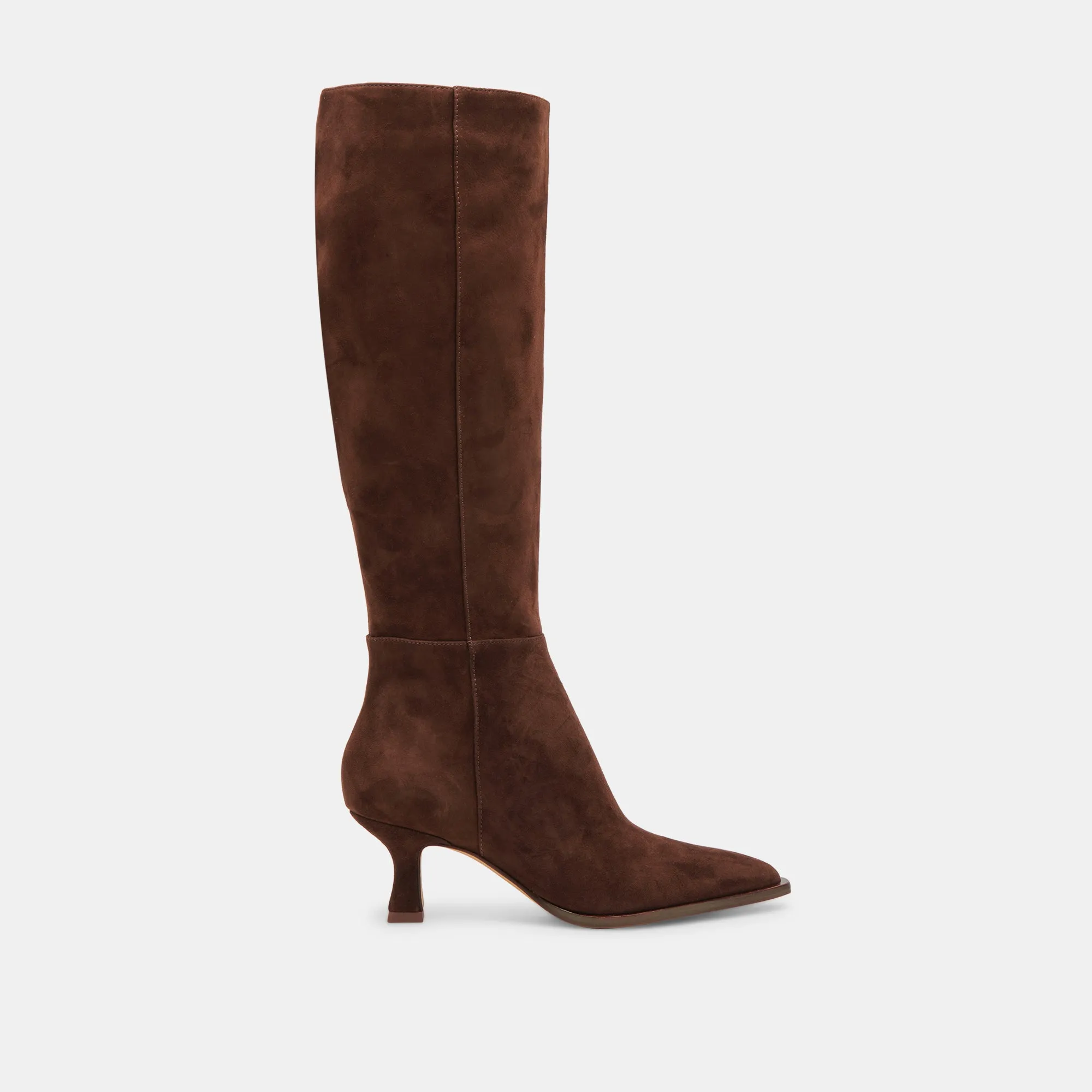 AUGGIE WIDE CALF BOOTS DK BROWN SUEDE Everyday Wear