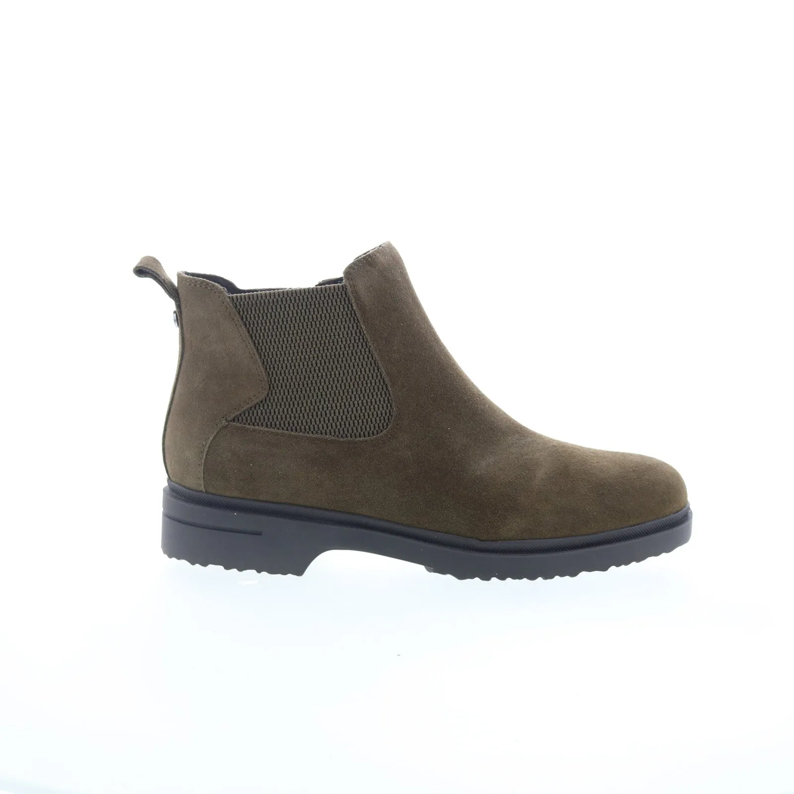 Easy Spirit Grasp Martha Stewart Womens Green Suede Casual Dress Boots Weekend Escape Chill Weather