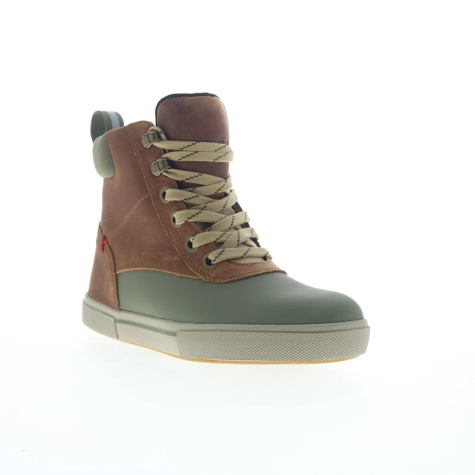 Xtratuf Leather Lace Deck Waterproof 6" LALW700 Womens Green Casual Dress Boots Cozy Interior