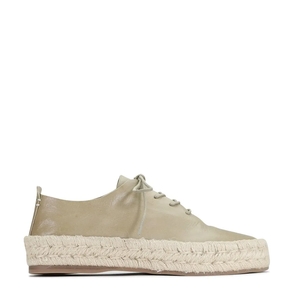 SEASPRAY ESPADRILLE SNEAKERS LEATHER fluorescent Relaxed Fit